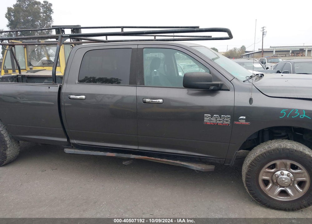 2016 RAM 2500 SLT VIN: 3C6UR5JL0GG258187