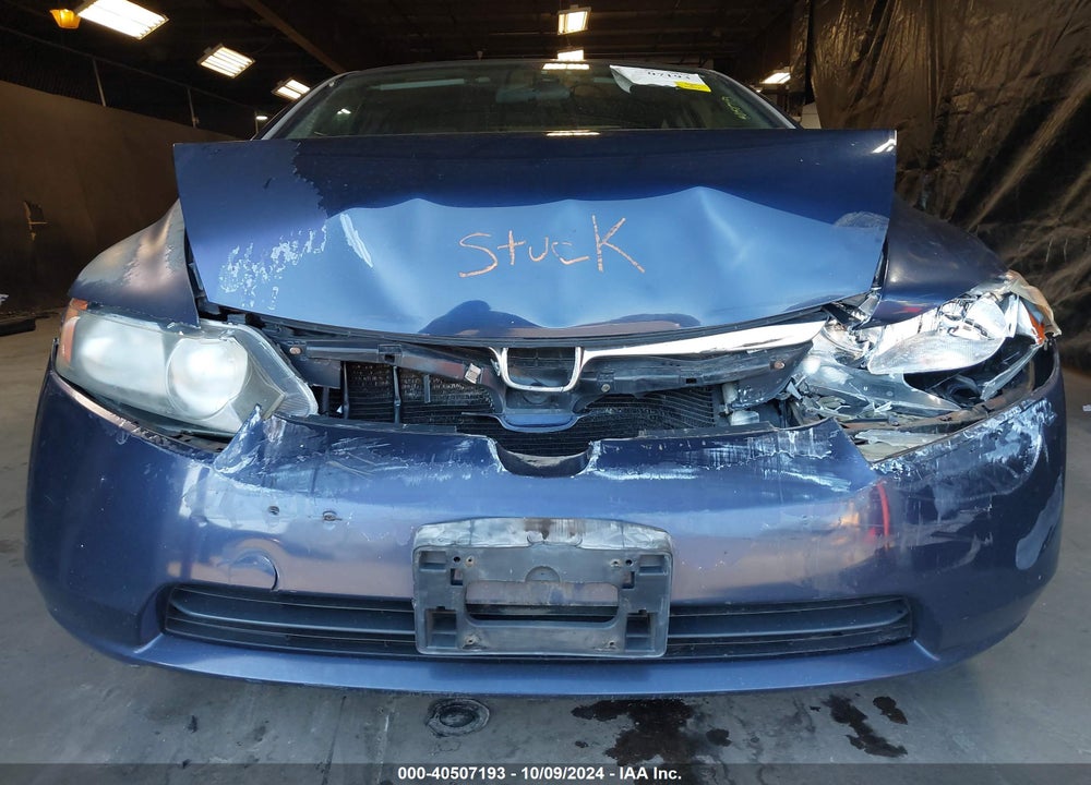 2006 HONDA CIVIC LX VIN: 1HGFA16536L105446