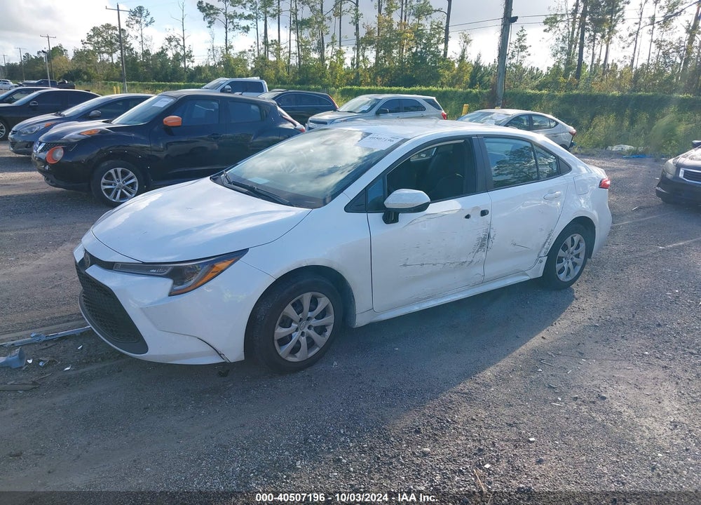 2022 TOYOTA COROLLA LE VIN: 5YFEPMAE2NP355879