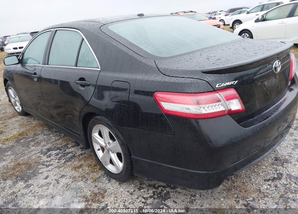 2011 TOYOTA CAMRY SE VIN: 4T1BF3EK3BU121633