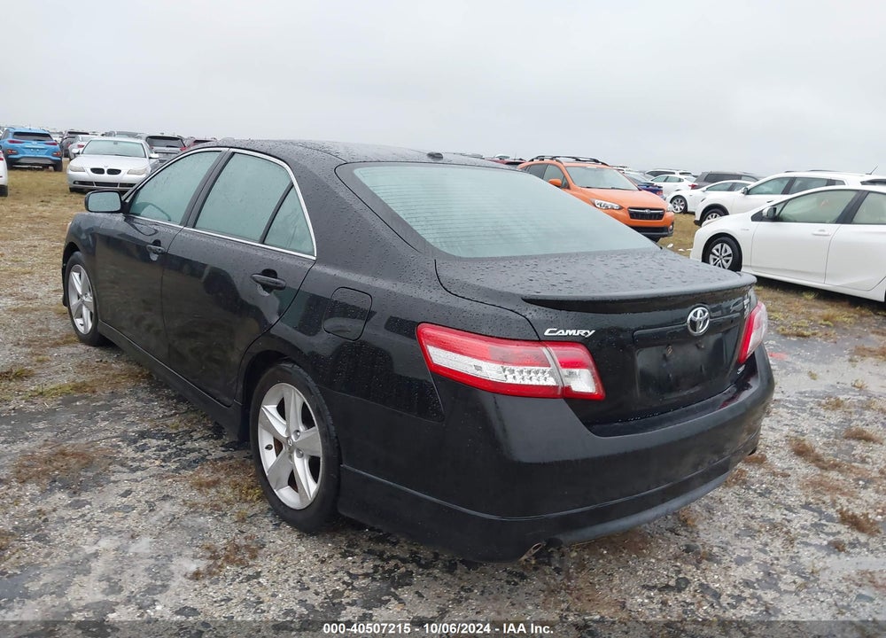 2011 TOYOTA CAMRY SE VIN: 4T1BF3EK3BU121633