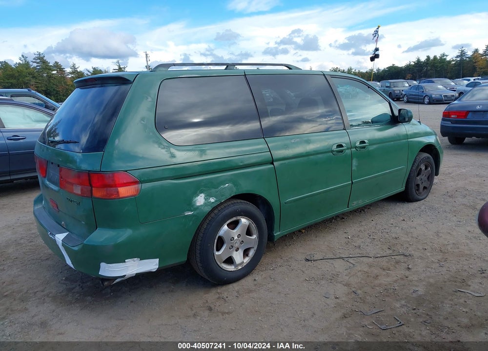 2001 HONDA ODYSSEY EX VIN: 2HKRL18671H583183