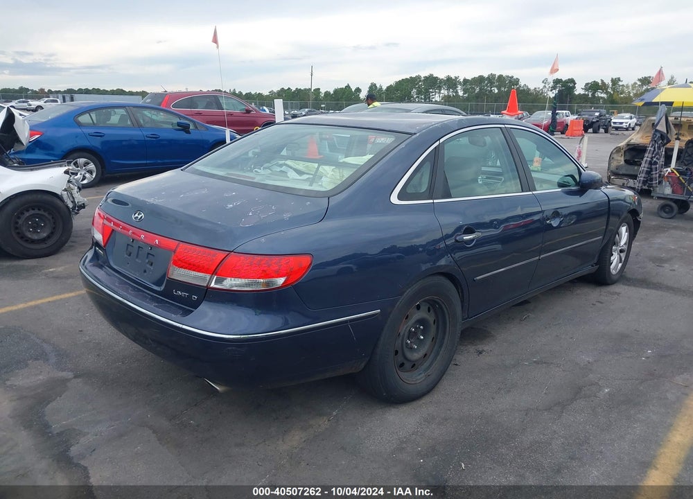 2006 HYUNDAI AZERA LIMITED/SE VIN: KMHFC46F16A105715