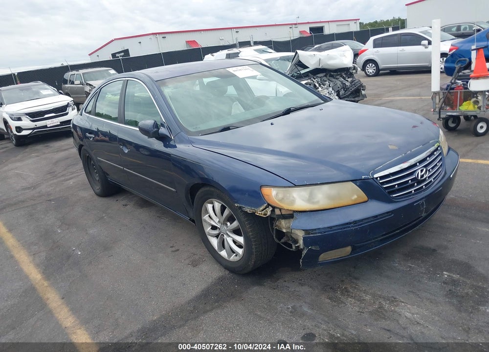 2006 HYUNDAI AZERA LIMITED/SE VIN: KMHFC46F16A105715