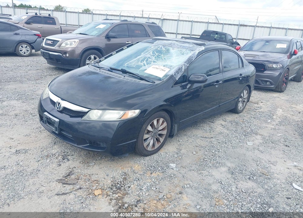 2009 HONDA CIVIC EX-L VIN: 2HGFA16949H340474