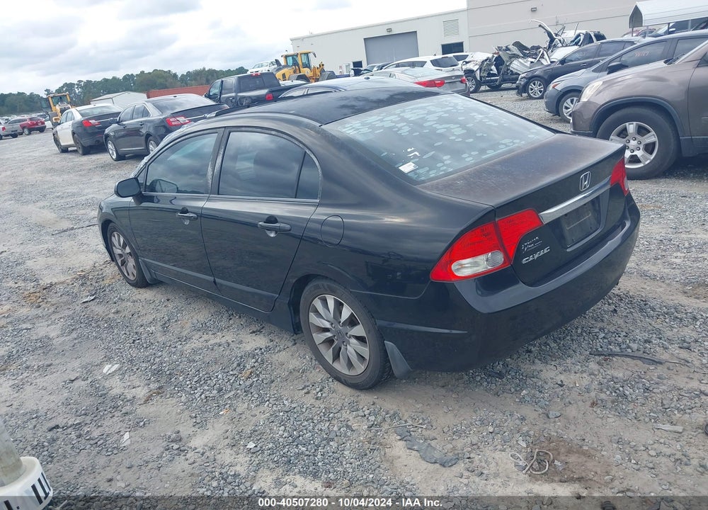 2009 HONDA CIVIC EX-L VIN: 2HGFA16949H340474