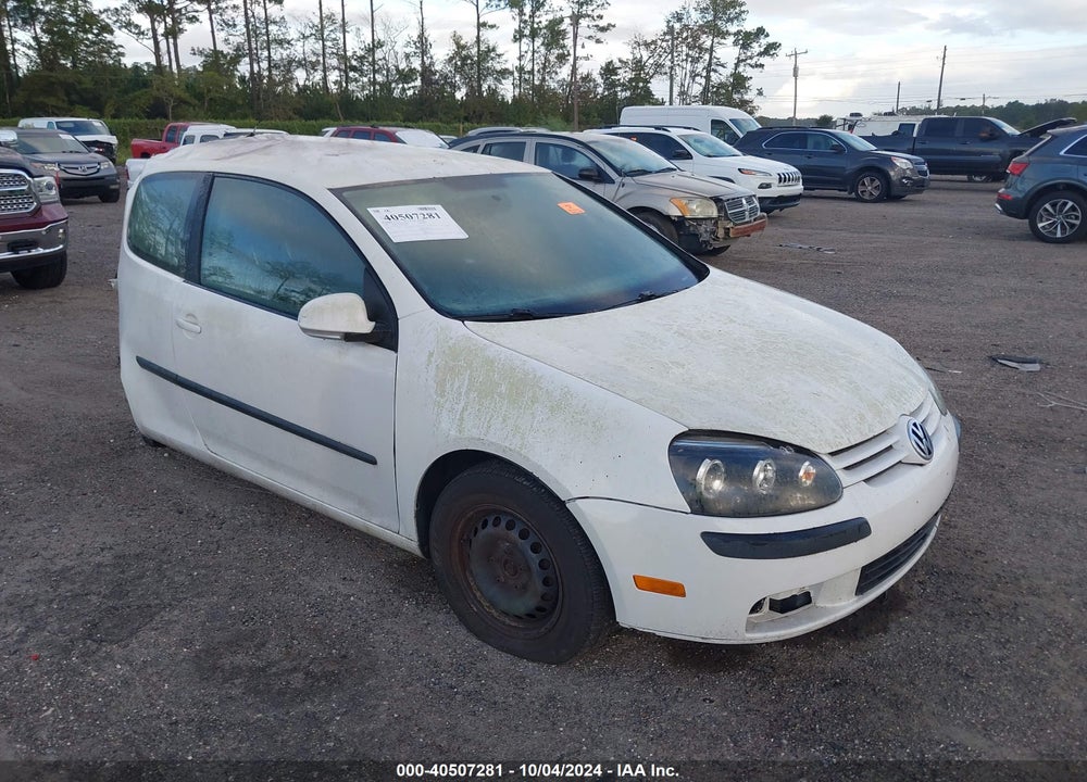2007 VOLKSWAGEN RABBIT 2-DOOR VIN: WVWAR71K37W128453
