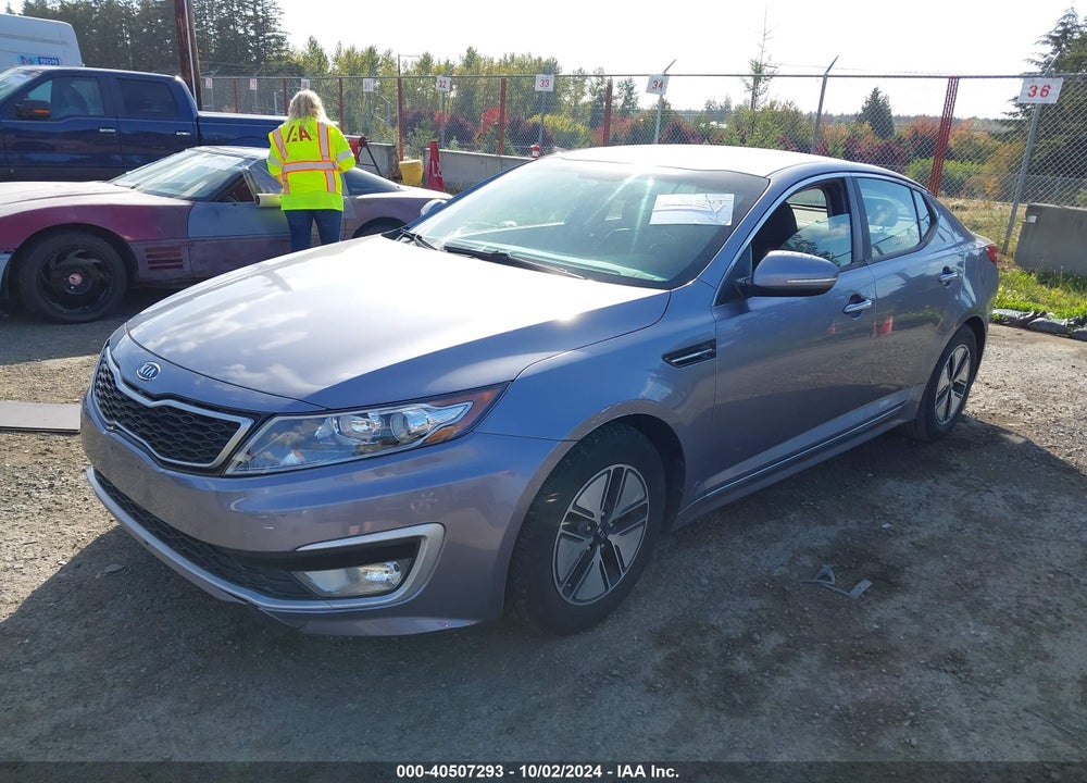 2011 KIA OPTIMA HYBRID EX VIN: KNAGM4AD2B5003349