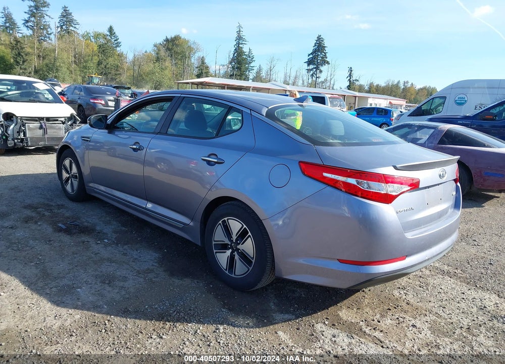 2011 KIA OPTIMA HYBRID EX VIN: KNAGM4AD2B5003349