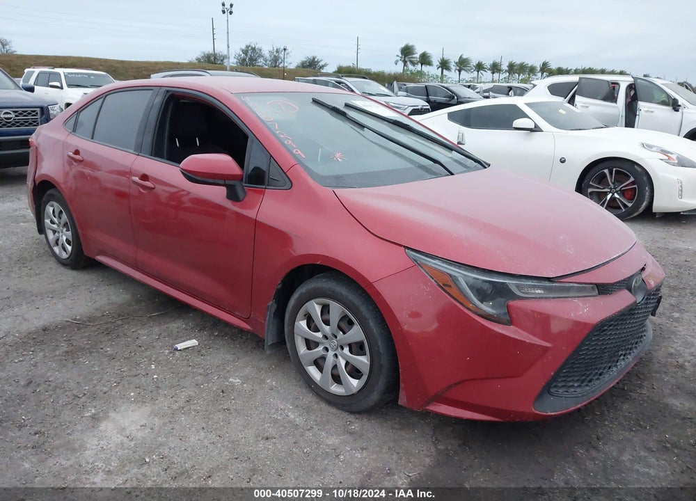 2021 TOYOTA COROLLA LE VIN: JTDEPMAE1MJ163016