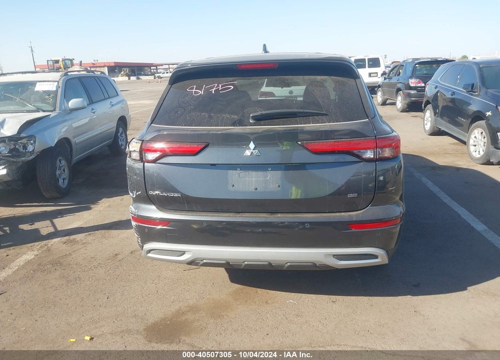 2024 MITSUBISHI OUTLANDER SE 2.5 2WD/SE BLACK EDITION S-AWC/SE BLACK EDITION W/PANO ROOF VIN: JA4J3VA81RZ052012