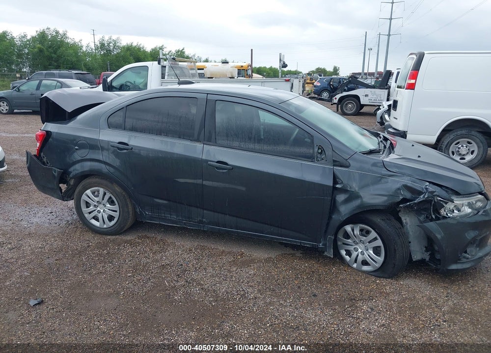 2018 CHEVROLET SONIC LS AUTO VIN: 1G1JB5SH8J4127757