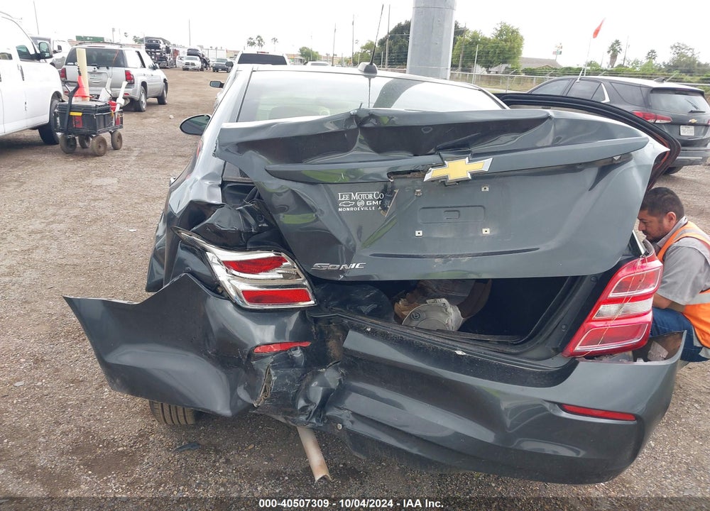 2018 CHEVROLET SONIC LS AUTO VIN: 1G1JB5SH8J4127757