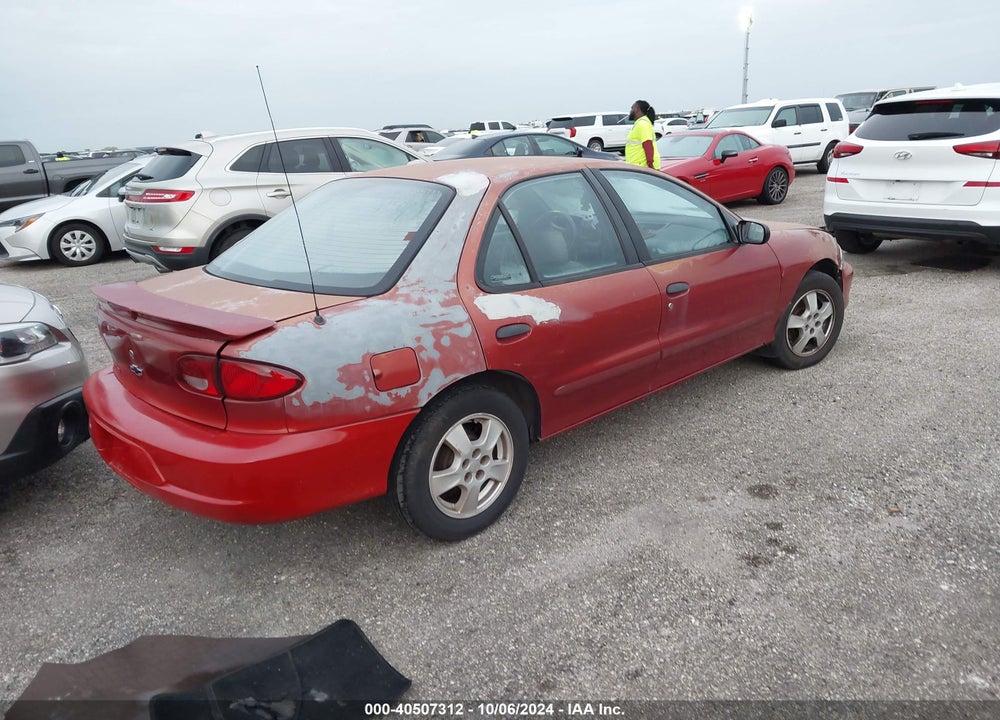 2000 CHEVROLET CAVALIER VIN: 3G1JC5249YS101172