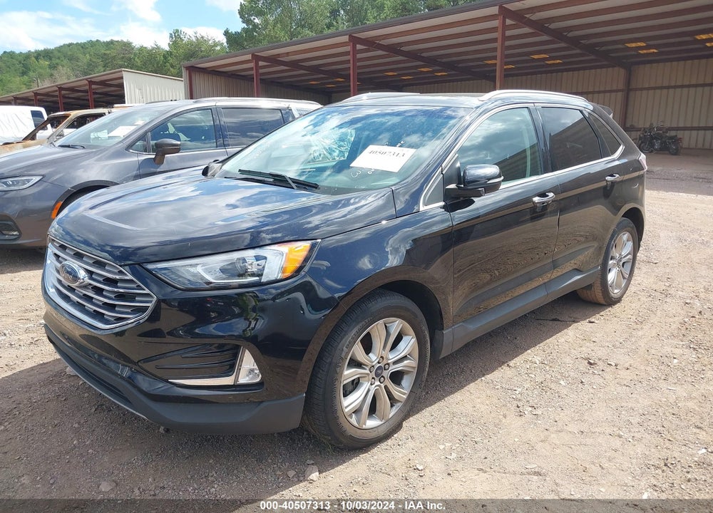 2019 FORD EDGE TITANIUM VIN: 2FMPK3K92KBB43566