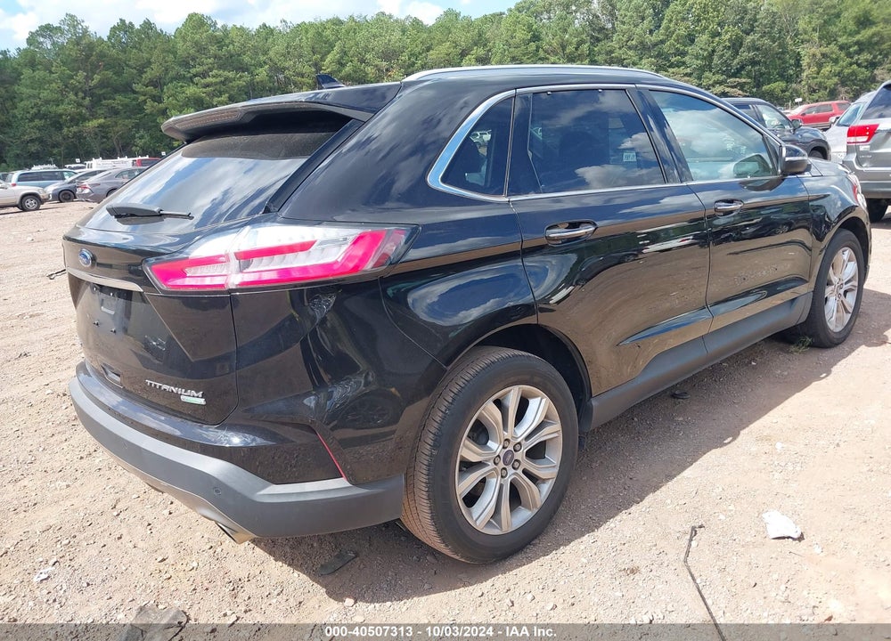 2019 FORD EDGE TITANIUM VIN: 2FMPK3K92KBB43566