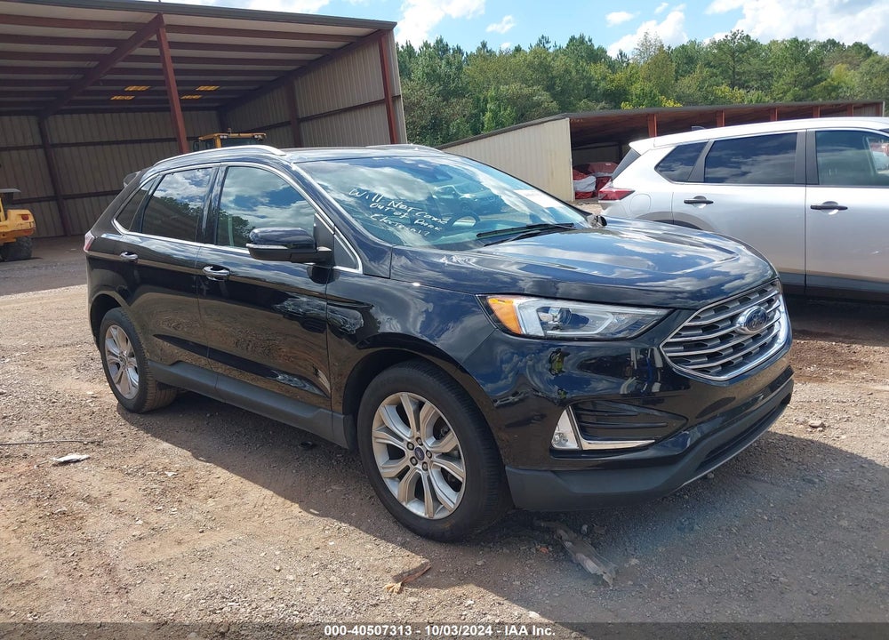 2019 FORD EDGE TITANIUM VIN: 2FMPK3K92KBB43566