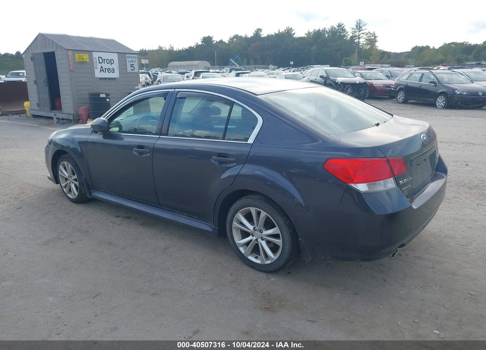 2013 SUBARU LEGACY 2.5I PREMIUM VIN: 4S3BMBC60D3039720