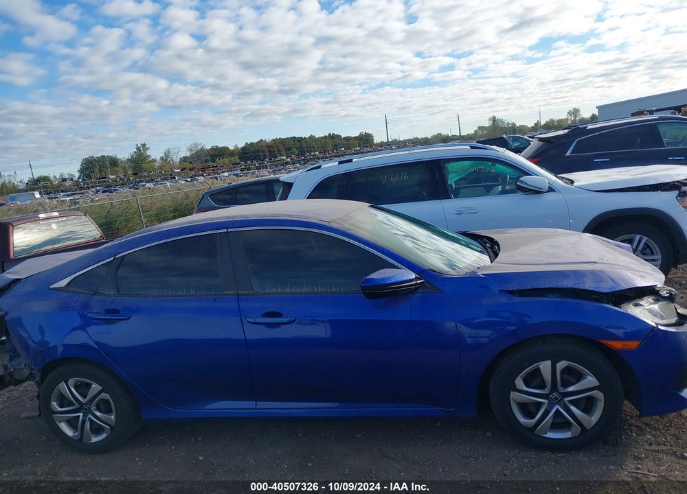 2016 HONDA CIVIC LX VIN: 19XFC2F58GE066457