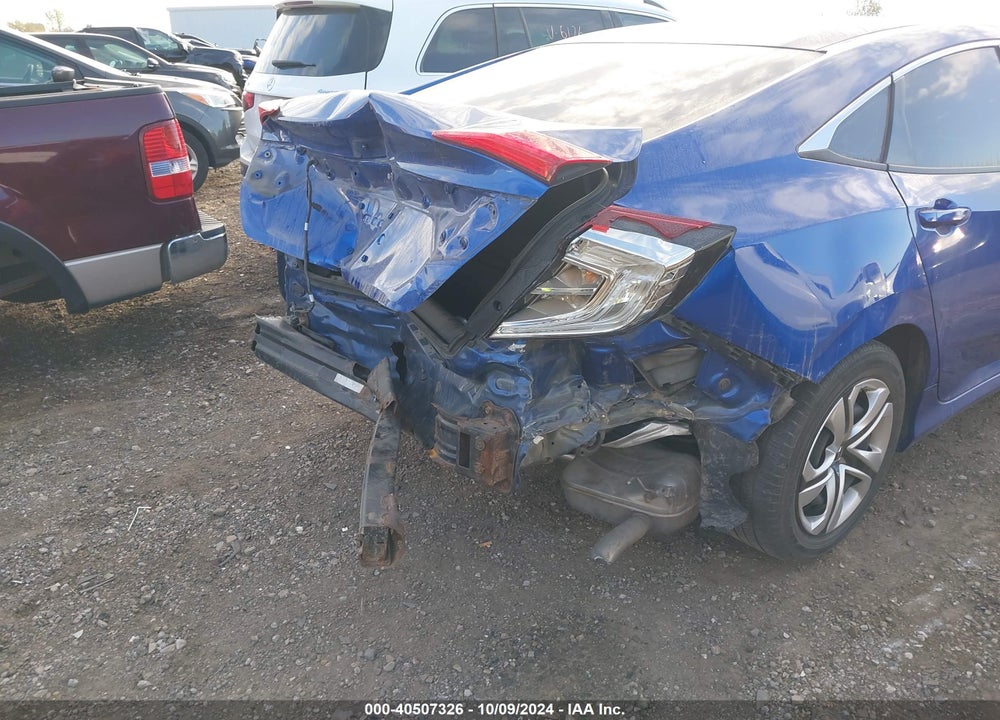 2016 HONDA CIVIC LX VIN: 19XFC2F58GE066457