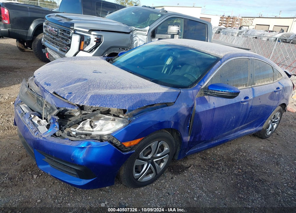2016 HONDA CIVIC LX VIN: 19XFC2F58GE066457