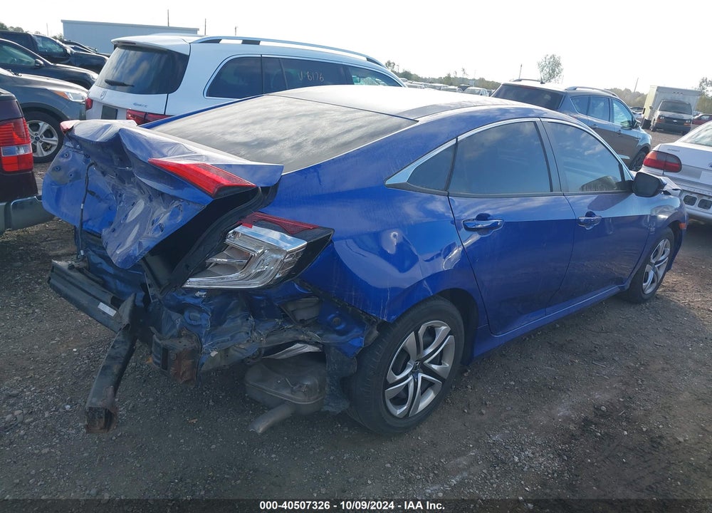 2016 HONDA CIVIC LX VIN: 19XFC2F58GE066457