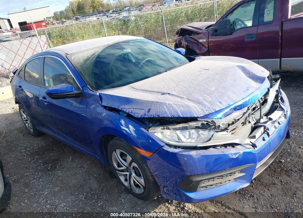2016 HONDA CIVIC LX VIN: 19XFC2F58GE066457