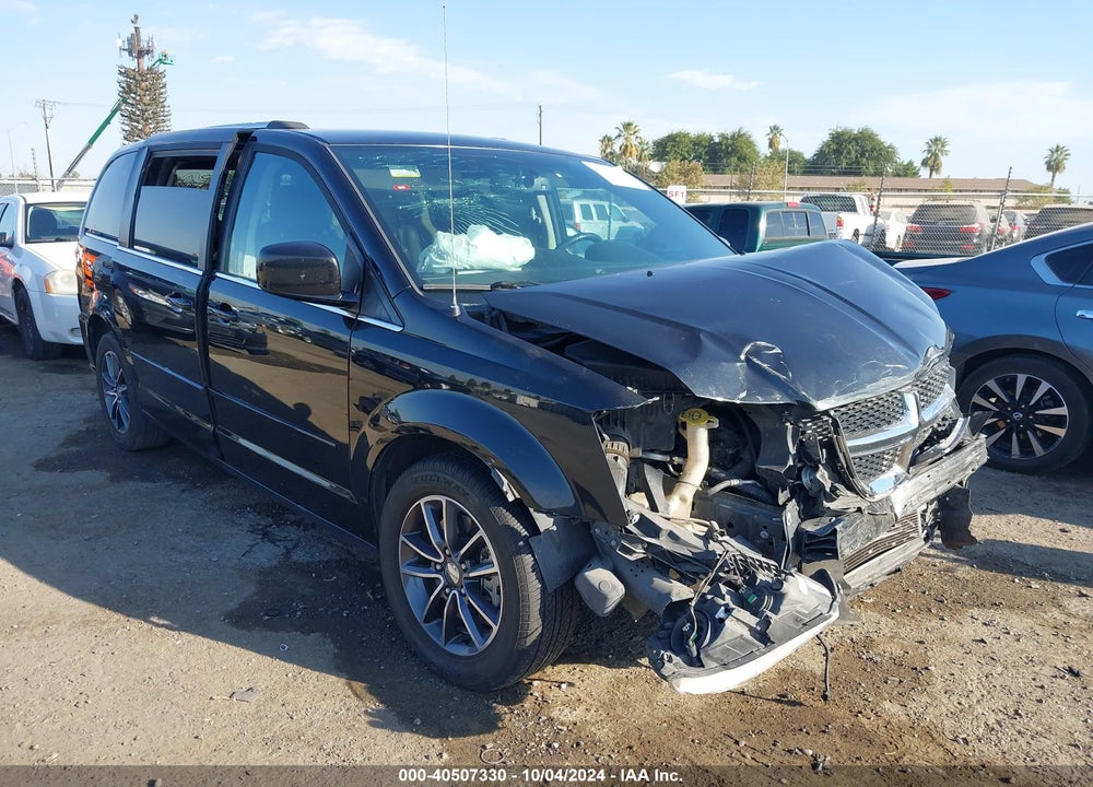 2016 DODGE GRAND CARAVAN SXT VIN: 2C4RDGCG1GR277334