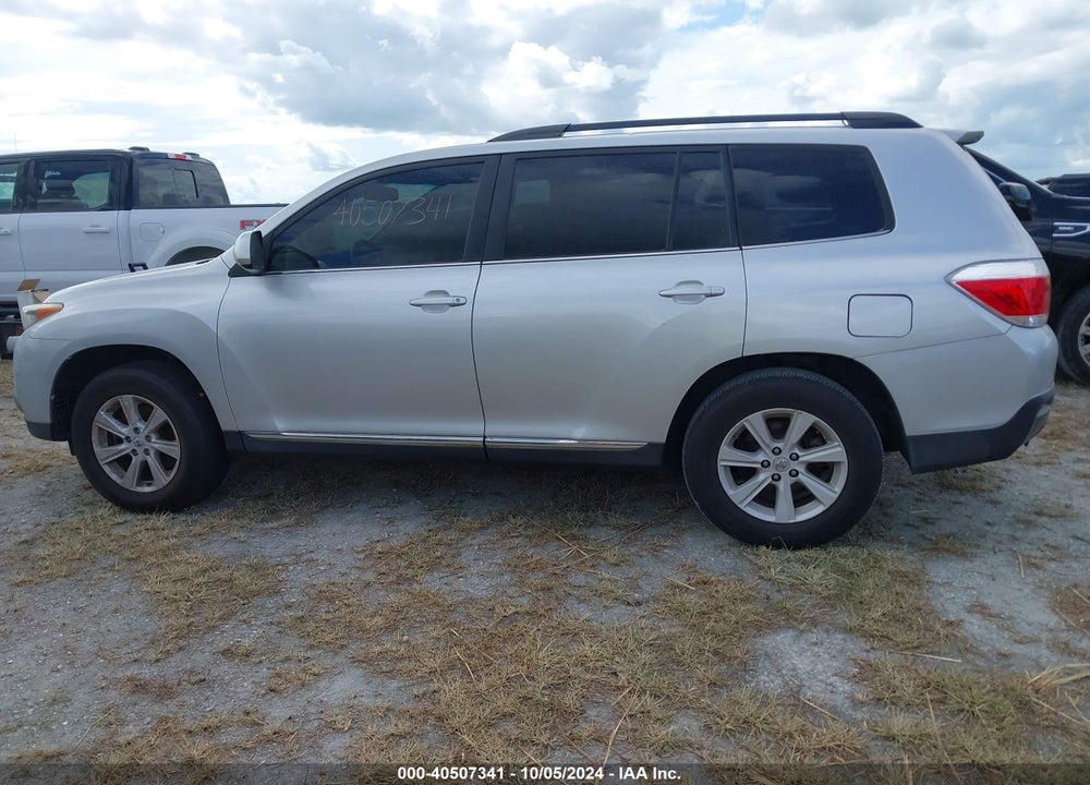 2012 TOYOTA HIGHLANDER SE V6 VIN: 5TDZK3EH2CS073213