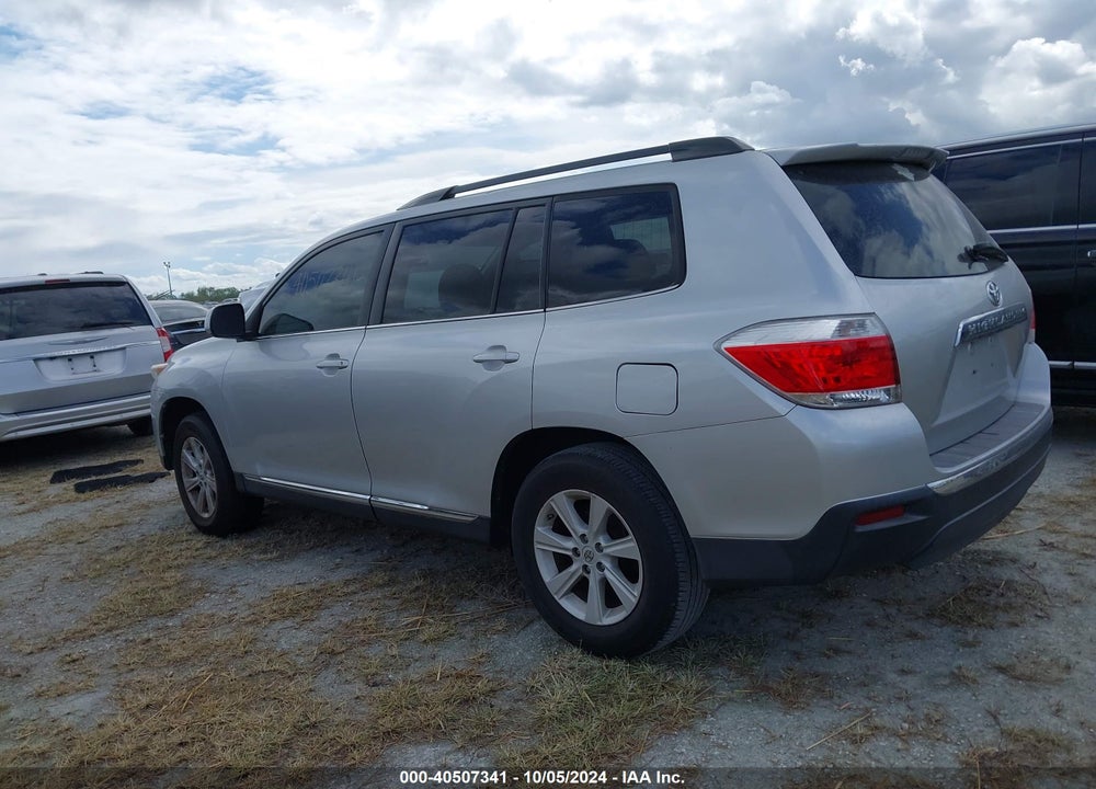 2012 TOYOTA HIGHLANDER SE V6 VIN: 5TDZK3EH2CS073213