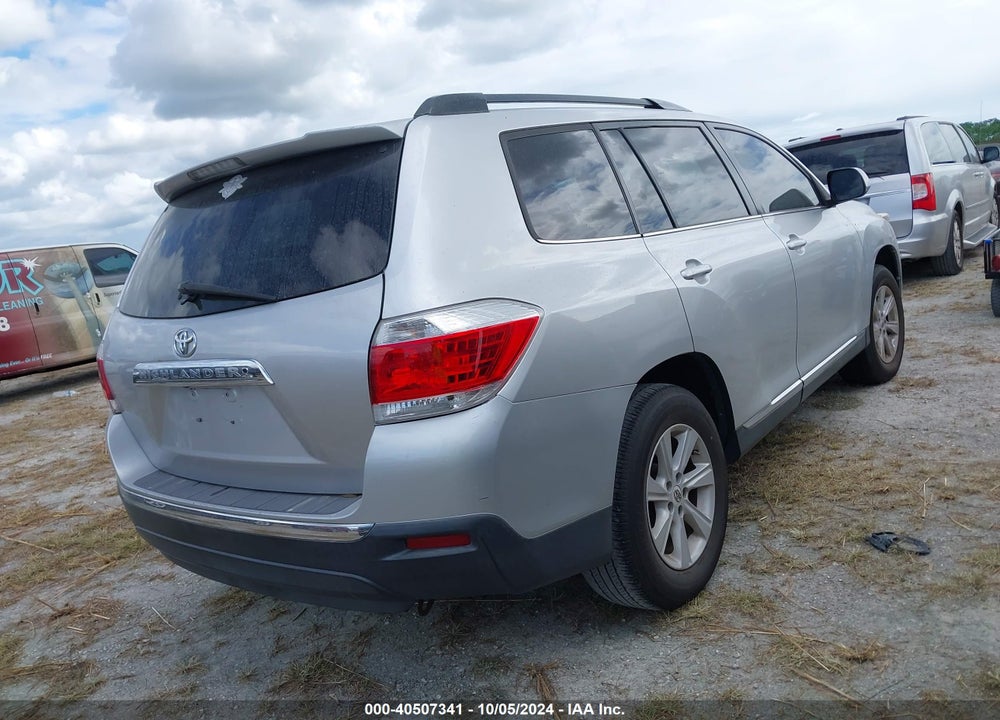 2012 TOYOTA HIGHLANDER SE V6 VIN: 5TDZK3EH2CS073213
