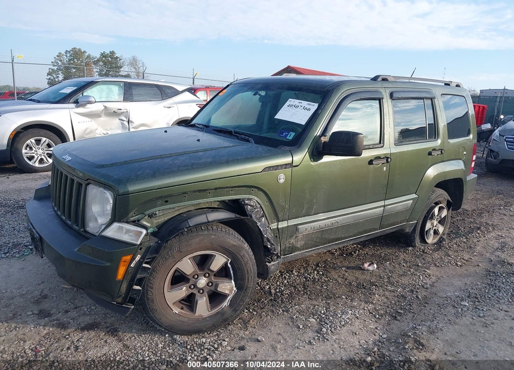 2008 JEEP LIBERTY SPORT VIN: 1J8GN28K08W255055
