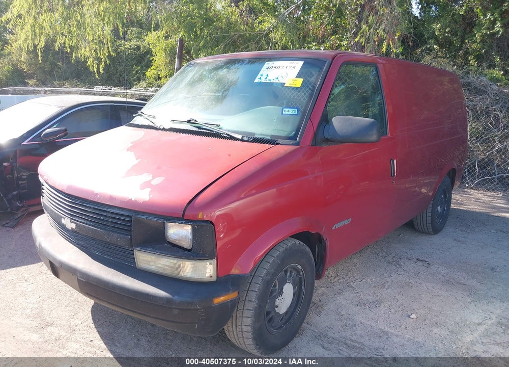 1999 CHEVROLET ASTRO VIN: 1GCDM19W1XB201780