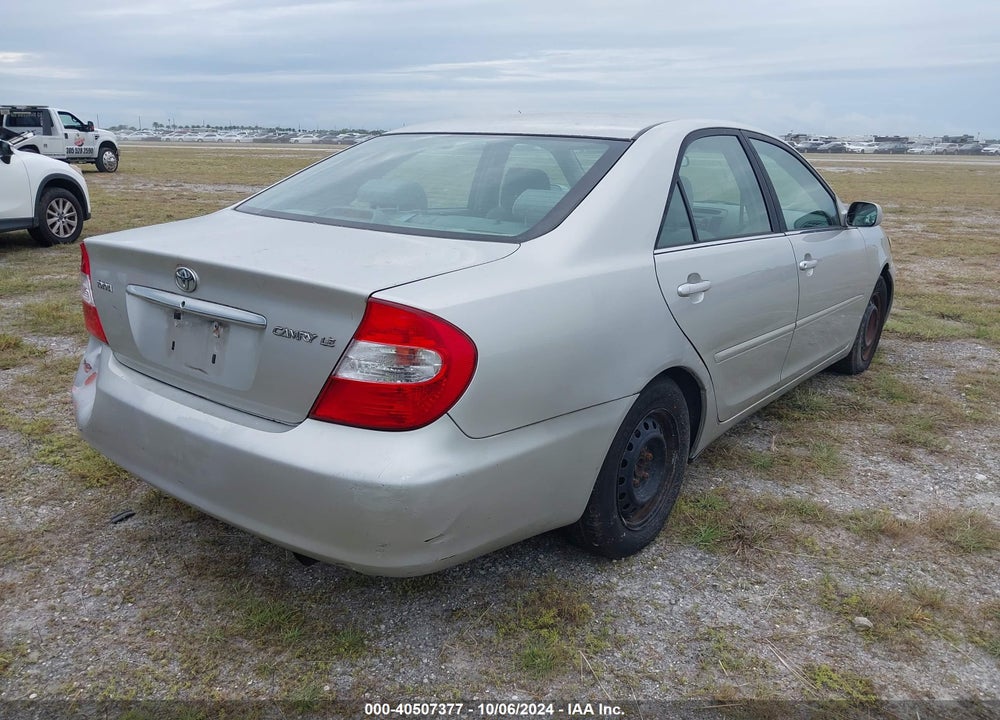 2004 TOYOTA CAMRY LE VIN: 4T1BE32K64U916623