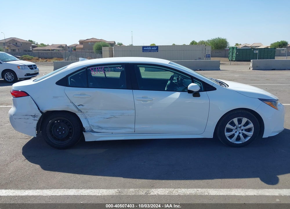 2023 TOYOTA COROLLA LE VIN: 5YFB4MDE3PP013514