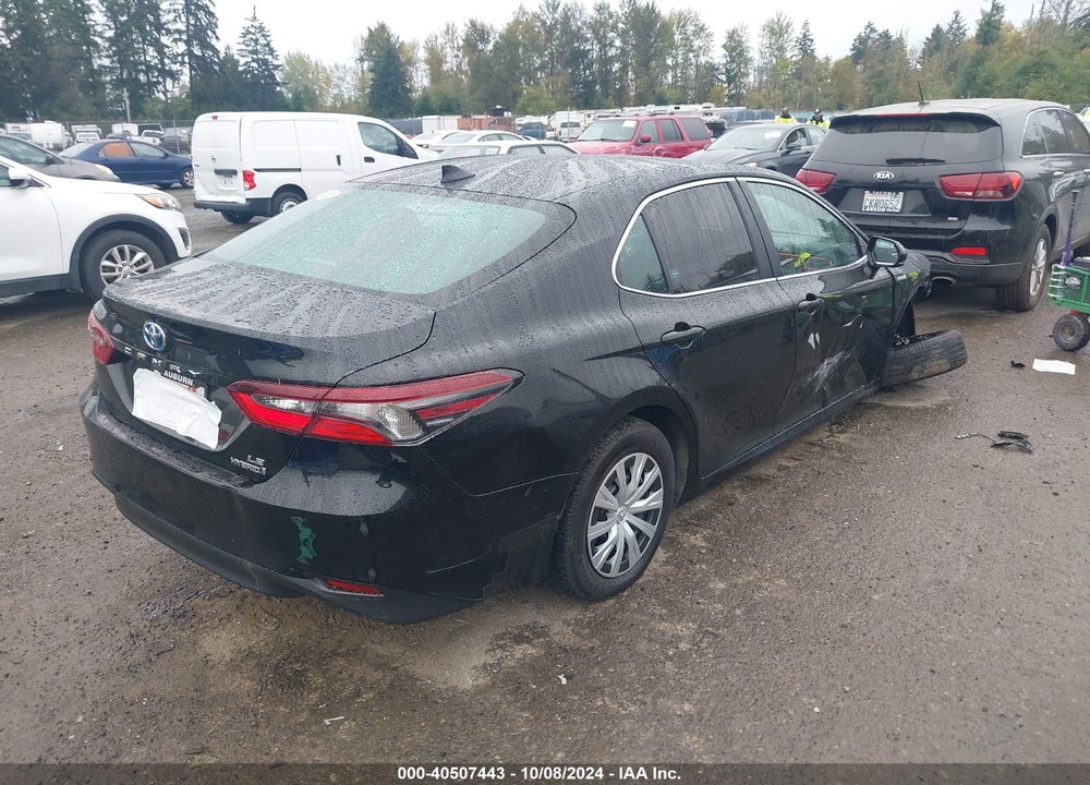2021 TOYOTA CAMRY LE HYBRID VIN: 4T1C31AK3MU569560