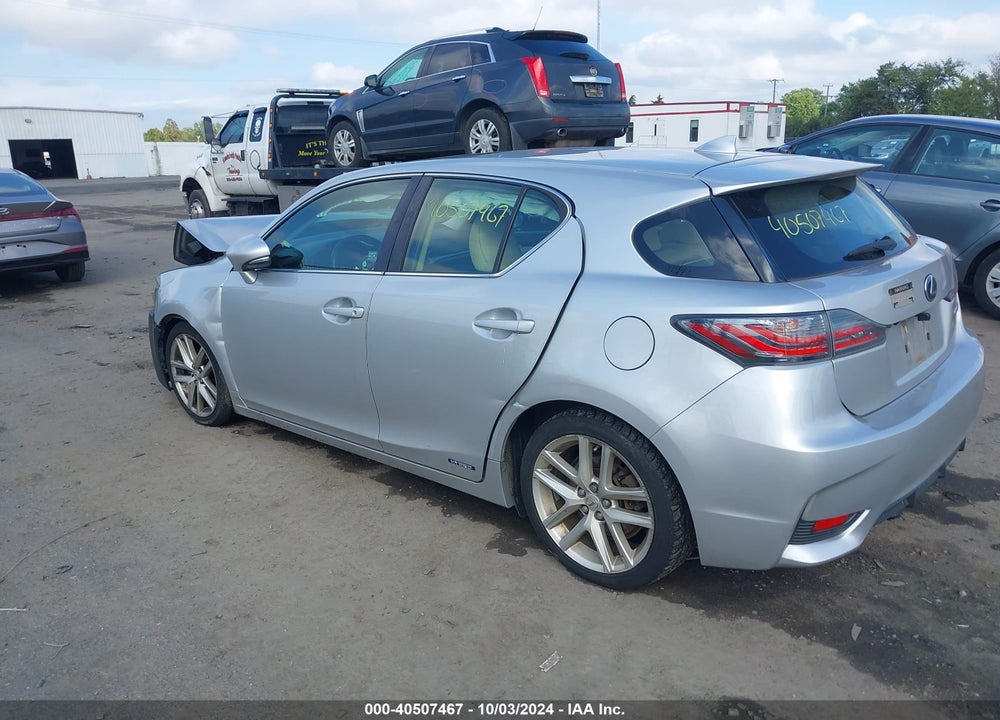 2015 LEXUS CT 200H VIN: JTHKD5BH5F2250438