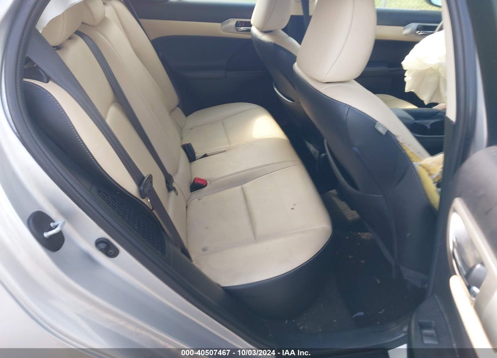 2015 LEXUS CT 200H VIN: JTHKD5BH5F2250438
