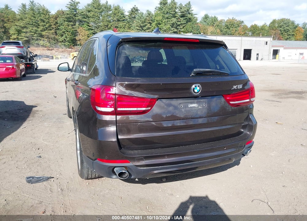 2015 BMW X5 XDRIVE35I VIN: 5UXKR0C59F0K61107