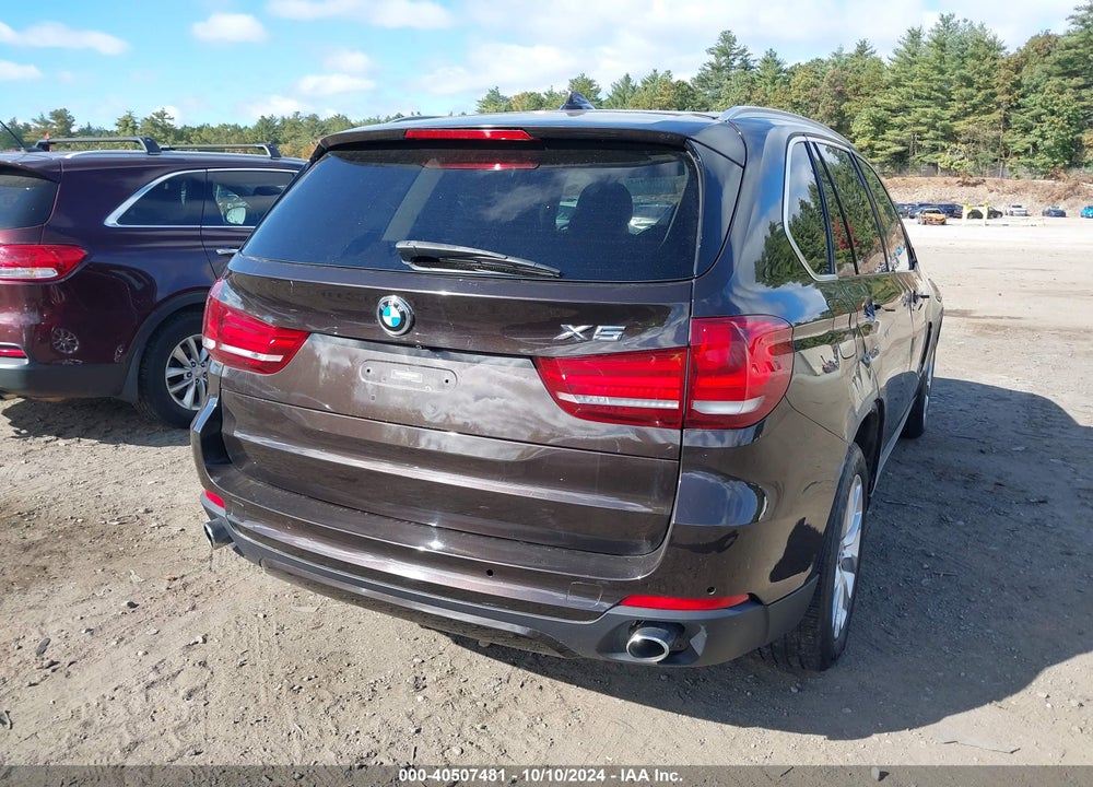 2015 BMW X5 XDRIVE35I VIN: 5UXKR0C59F0K61107