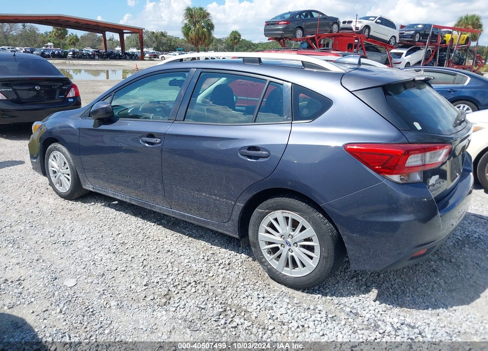 2017 SUBARU IMPREZA 2.0I PREMIUM VIN: 4S3GTAB60H3734614