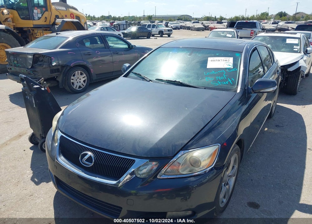 2008 LEXUS GS 350 VIN: JTHBE96S180036104