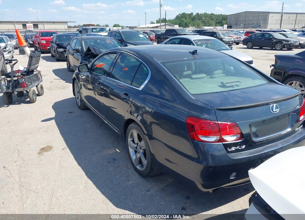2008 LEXUS GS 350 VIN: JTHBE96S180036104