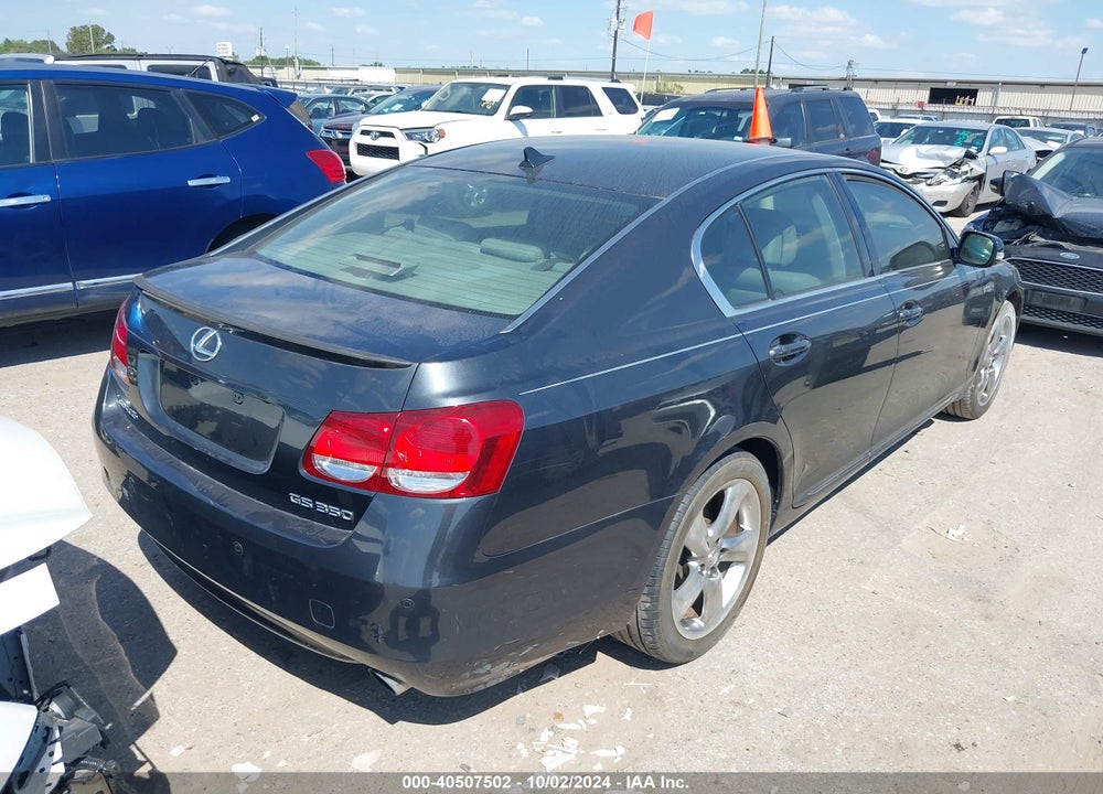 2008 LEXUS GS 350 VIN: JTHBE96S180036104