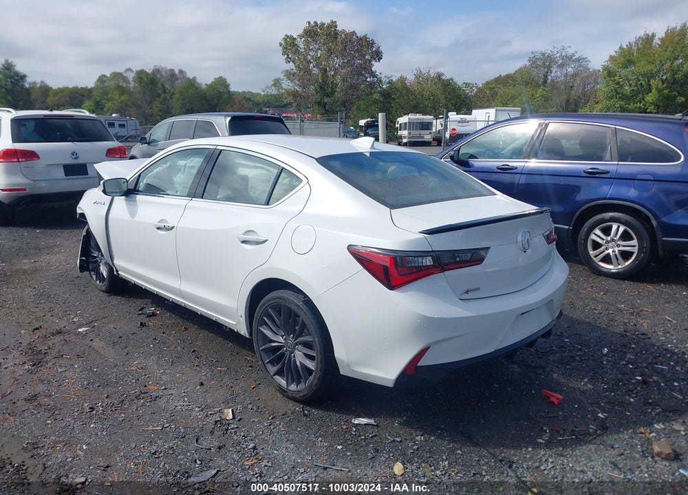 2020 ACURA ILX PREMIUM A-SPEC PACKAGES/TECHNOLOGY A-SPEC PACKAGES VIN: 19UDE2F80LA011849