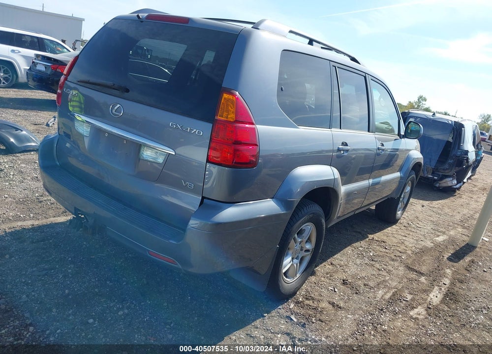 2003 LEXUS GX 470 VIN: JTJBT20X130002091