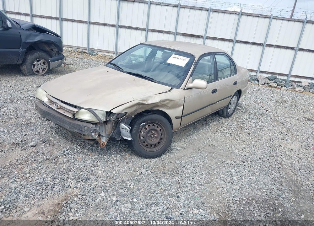 1996 TOYOTA COROLLA DX VIN: 2T1BB02E0TC142757