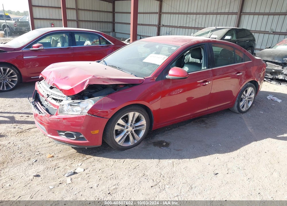 2012 CHEVROLET CRUZE LTZ VIN: 1G1PH5SC4C7373834