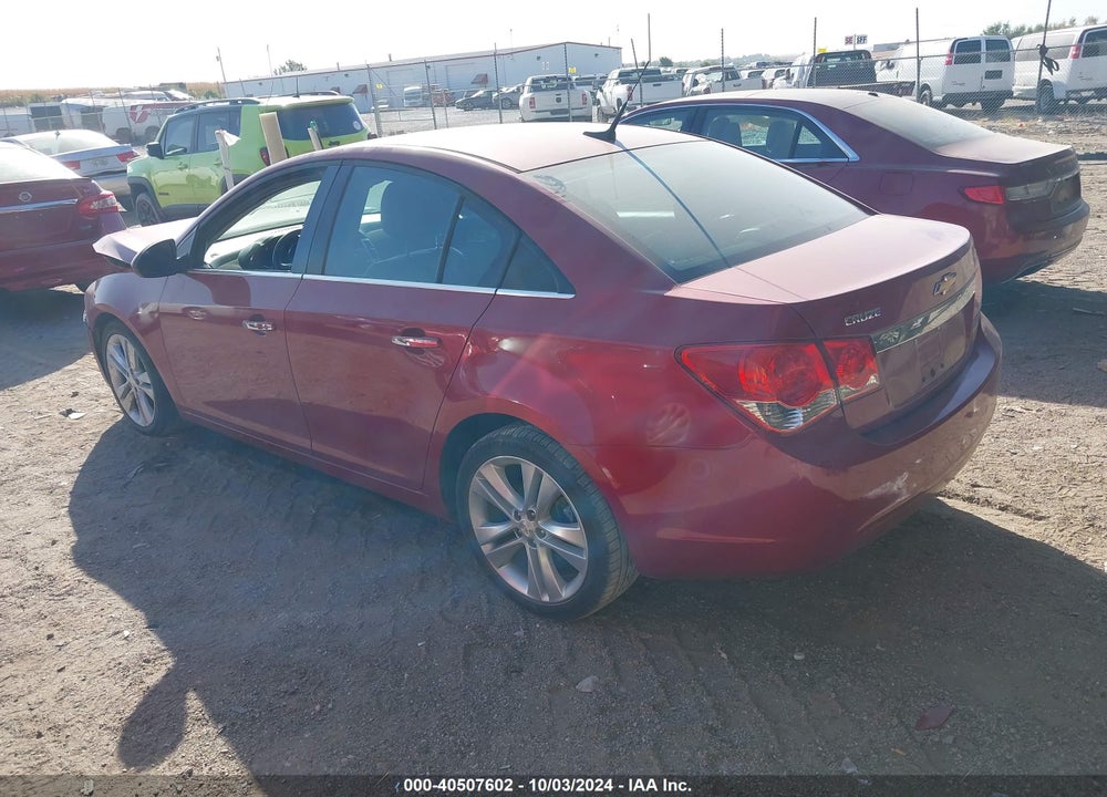 2012 CHEVROLET CRUZE LTZ VIN: 1G1PH5SC4C7373834