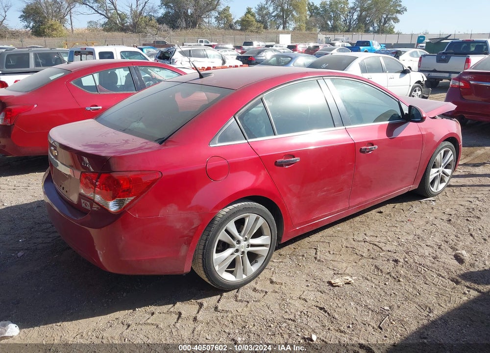 2012 CHEVROLET CRUZE LTZ VIN: 1G1PH5SC4C7373834